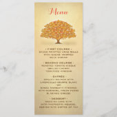 Lumières rustiques Twinkle Automne Arbre carte men (Devant)