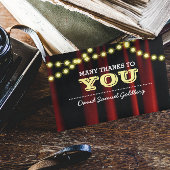 Lumières Vidéo Bar Jaune Mitzvah Merci Note