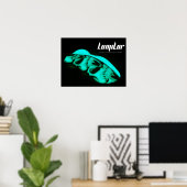 LumiLor Skulls Poster (Thuiskantoor)