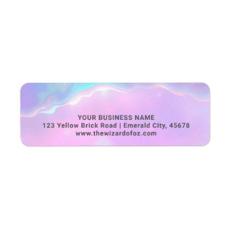 Lumina Opal | Rainbow Return-adres Etiket