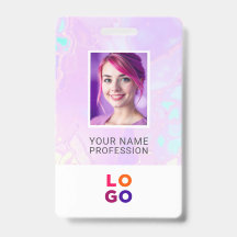 Lumina Opal Zakelijk Logo, Foto, Qr Code, Naam ID