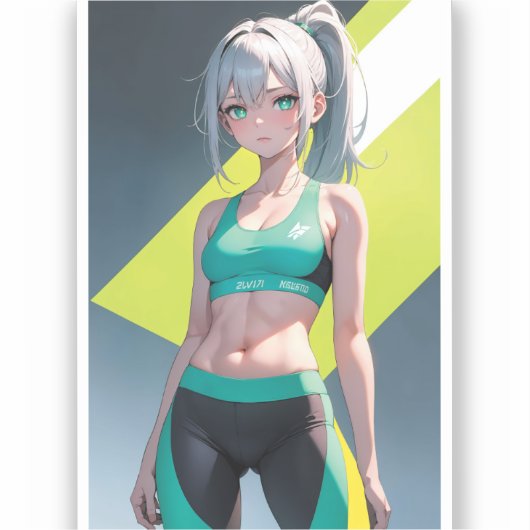 Lumina Sprint Glow Sticker (Voorkant)