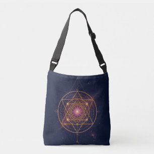 Luminair Mandala van Gouden Harmonie Crossbody Tas