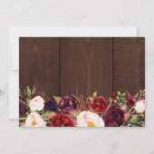 Luminaires à cordes rustiques invitation à la douc (Dos)