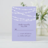 Luminaires à double étincelle RSVP violet (Debout devant)