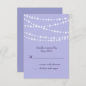 Luminaires à double étincelle RSVP violet (Devant / Derrière)