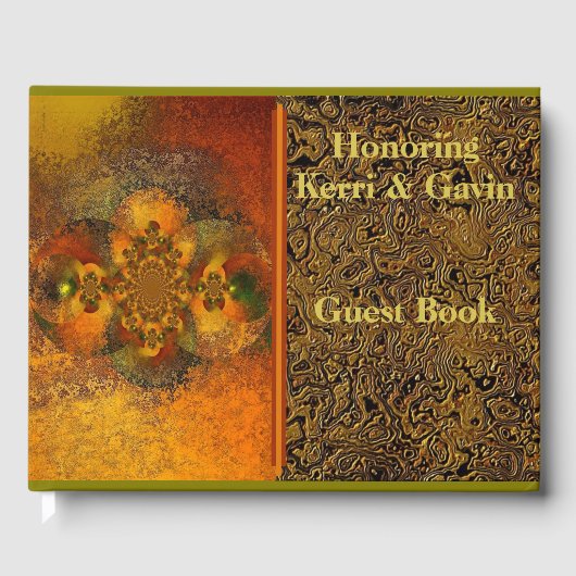 "Luminaires" (Automne) Mariage Livre d'or (Recto)