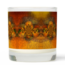 "Luminaires" (bois de teck) Bougie parfumée avec c