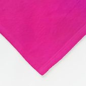 Luminescence Magenta - Couverture polaire (Coin)