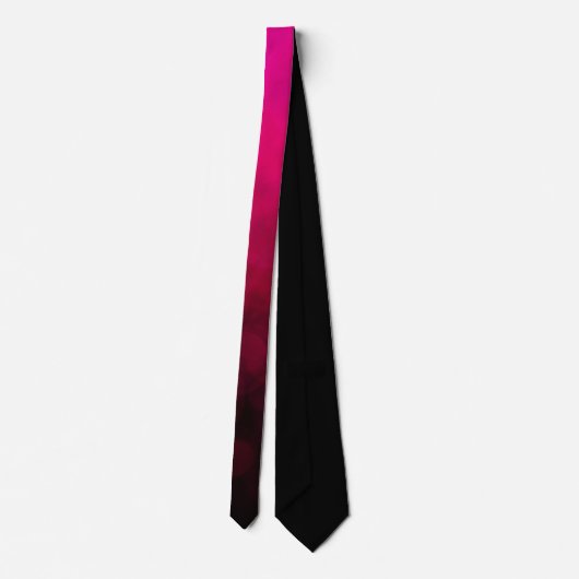 Luminescence magenta - Cravate (Dos)