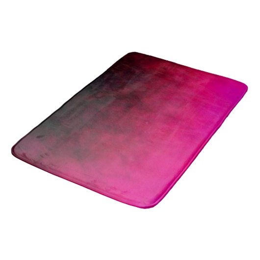 Luminescence magenta - tapis de bain (Angle)
