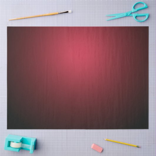 Luminescent Red Gradient Ombre Tissuepapier (Craft)
