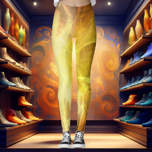 Luminescent Resilience Gold Leggings