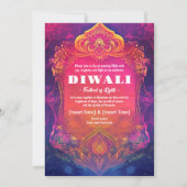 luminescente lotus-uitnodiging kaart (Voorkant)