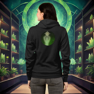 Luminescente veerkracht Groen Hoodie