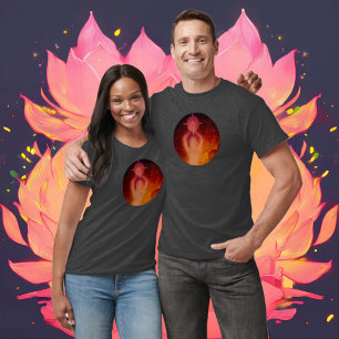 Luminescente veerkracht Roze T-shirt