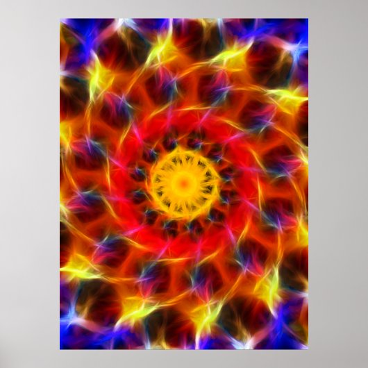 Luminescentie Poster (Voorkant)