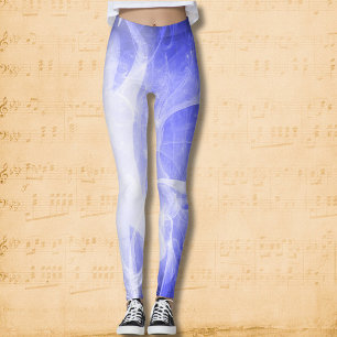 Luminescentie veerkracht blauw leggings