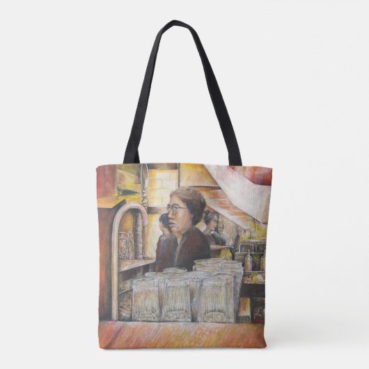 Lumineus equivalent van passieve bewegingen draagtas (Achterkant)