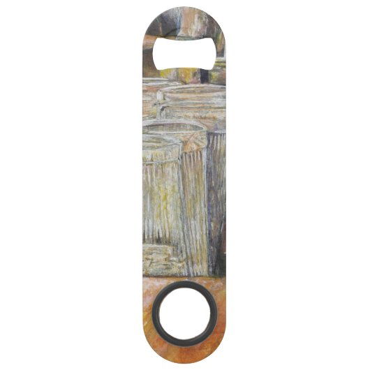 Lumineus equivalent van passieve bewegingen speed flessenopener (Achterkant)