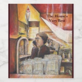 Lumineus equivalent van passieve bewegingen wijn etiket (Enkel label)