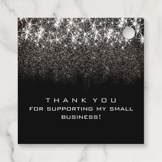 Lumineus platinum Silver Glitter Elegant Label (Achterkant)