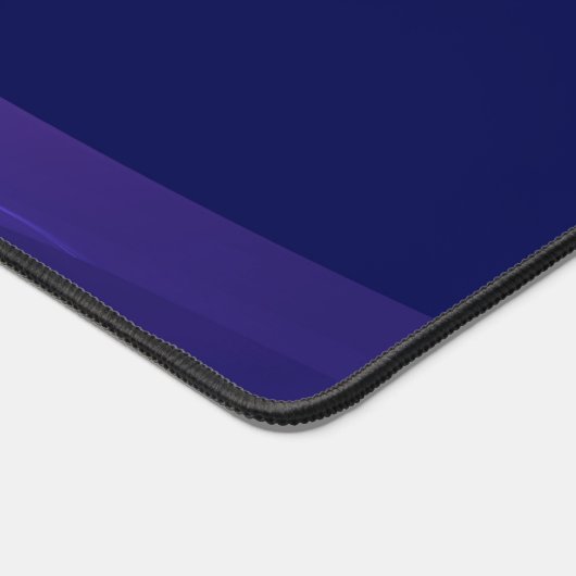 Lumineuse Bleu Violet Rêve Abstrait Fractal Art (Coin)