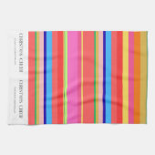 Lumineuse couleur moderne serviette de cuisine de (Horizontal)