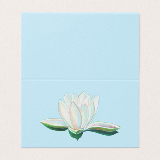 Lumineuse de lotus blanc (Outside Unfolded)