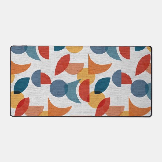 Lumineuse géométrique rétro Abstrait Moyen-siècle  (Recto)