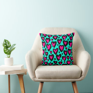 Lumineux Coeur Lève Oreiller Simplex Knit Fabric