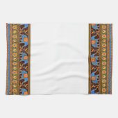 Lumineux éléphants serviette de cuisine (Horizontal)
