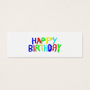 Lumineux et colorés. Joyeux anniversaire.