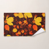 Lumineux L'Automne Feuilles Serviettes De Bain Ens (Serviette à main)