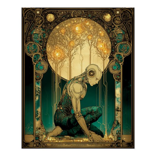 Lumineuze Opstijging Perfect Poster (Voorkant)
