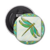 Lumineuze pastolflaag van Vanna Lam Button Flesopener (Voorkant)