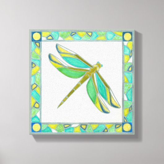 Lumineuze pastolflaag van Vanna Lam Canvas Afdruk (Voorkant)