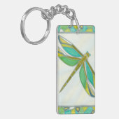 Lumineuze pastolflaag van Vanna Lam Sleutelhanger (Voorkant Links)