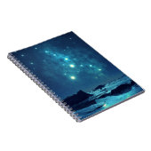 Lumineuze sterren notitieboek (Rechterzijde)