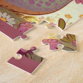 Luminexa (Een draak vol met zonnestralen) Legpuzzel (Zijkant)