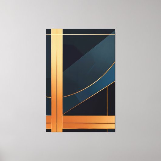 Luminieuze structuur canvas afdruk (Voorkant)