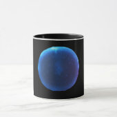 Luminol op een radijs mok (Midden)