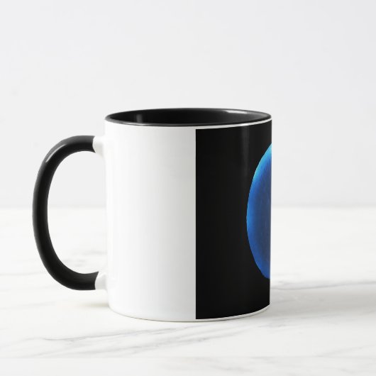 Luminol op een radijs mok (Links)