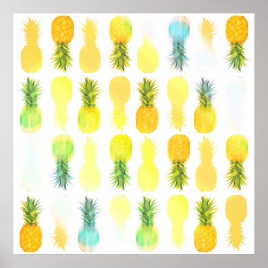 Luminosité de l'ananas - Poster (Devant)