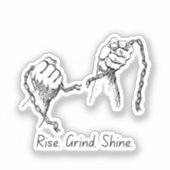 Luminosité du grain de levage - Sticker de serrage (Recto)