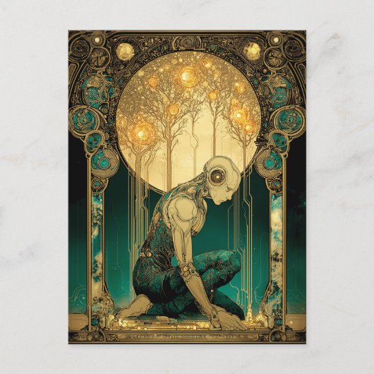 Luminous Ascension Briefkaart (Voorkant)