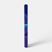 Luminous Blue Paars Dream Abstracte Fractal Art Samsung Galaxy Hoesje (Linkerkant)