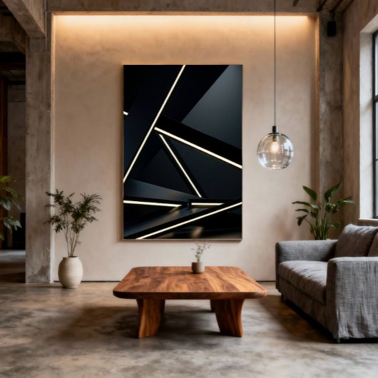 Luminous Canvas Afdruk