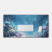 Luminous Coral Reef Midnight Blue Deep Sea (Clavier et souris)