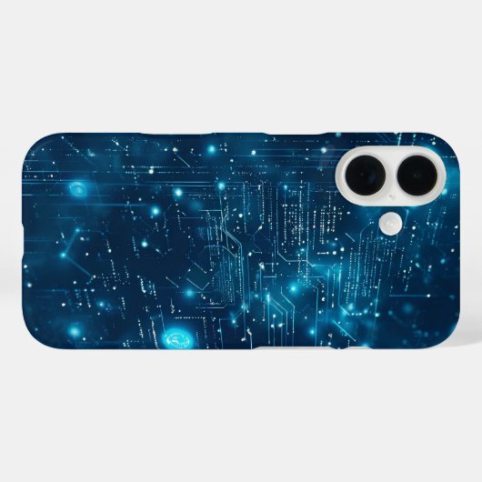 Luminous Dataflow Case-Mate iPhone Case (Achterkant (horizontaal))
